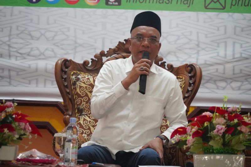 Asisten Bidang Pemkesra Katma F. Dirun Hadiri Evaluasi Penyelenggaraan Ibadah Haji Tahun 1443 H/2022 M Bersama Tim Komisi VIII DPR-RI