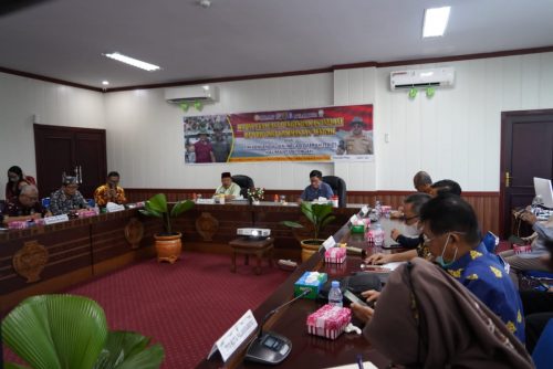 Sekda H. Nuryakin Pimpin Rapat Evaluasi TPID