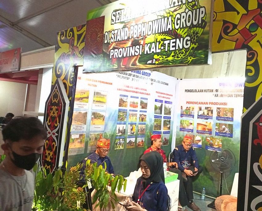 Meriahkan Hari Jadi Kelteng Ke-66, PBPH Dwima Group Ramaikan Pameran Kalteng Expo 2023