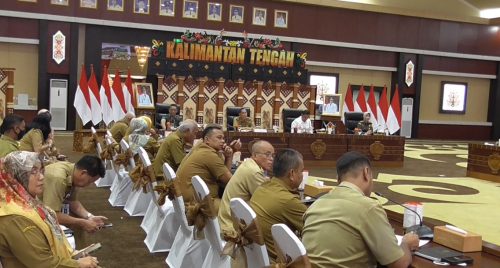 Staf Ahli Gubernur Bidang Keuangan dan Pembangunan Yuas Elko Hadiri Rakor Inflasi