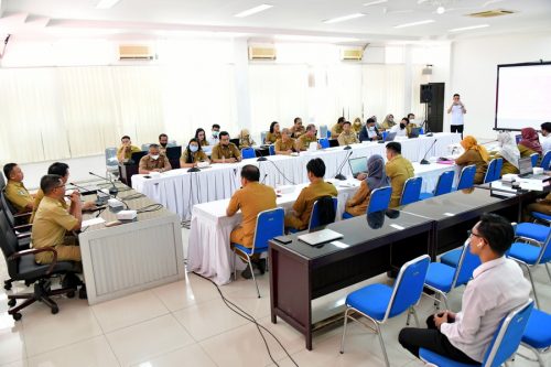 Kepala Bappedalitbang Prov. Kalteng Buka Rapat Finalisasi dan Verifikasi Program Perangkat Daerah pada Aplikasi SIPD.go.id
