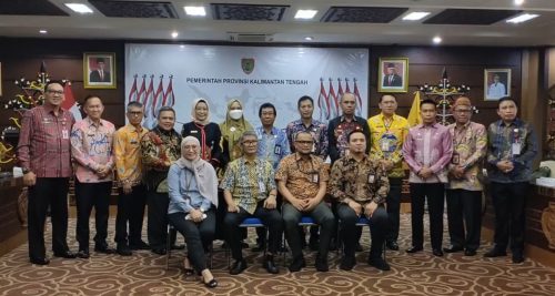 Sekda Kota Palangka Raya Hera Nugrahayu Hadiri Rakor Pencegahan Korupsi