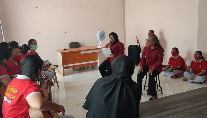 Rubah Perilaku Warga Binaan, Lapas Perempuan Kelas II A Palangka Raya Lakukan Pembinaan Kepribadian