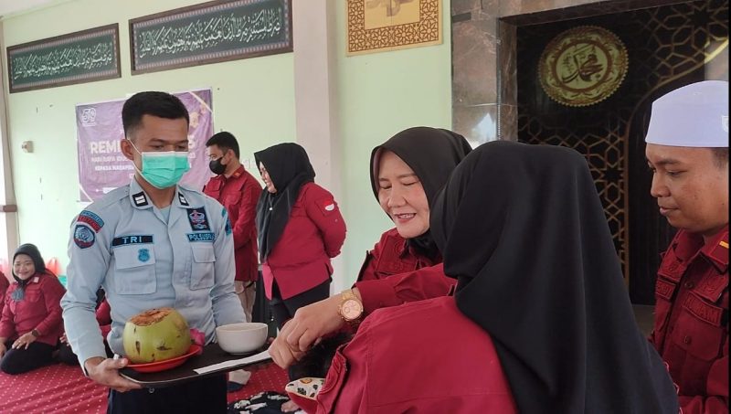 Tasmiyah Anak Bawaan atau Anak Titipan Berlangsung di Lapas Perempuan Kelas II A Palangka Raya
