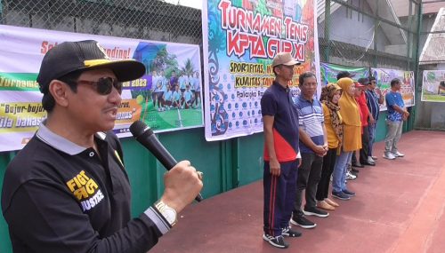 Ketua PTA Palangka Raya Resmi Menutup Turnamen  KPTA Tenis Cup XI Tahun 2023