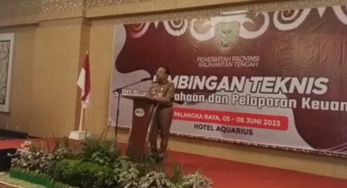 Sekda Kalteng H. Nuryakin Buka Bimbingan Teknis SIPD Penatausahaan dan Pelaporan Keuangan