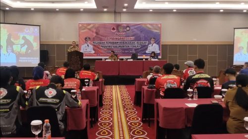 Kadis Damkar Kota Palangka Raya Gloriana : Peningkatan SDM Relawan Damkar Sangat Penting