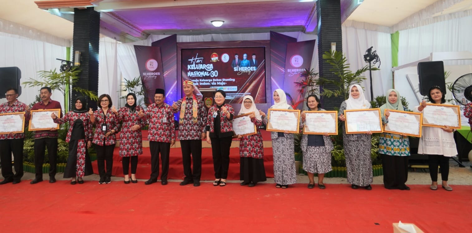 Mewakili Gubernur Kalteng, Sekda H. Nuryakin Buka Peringatan Hari Keluarga Nasional (Harganas) Ke-30 Tahun 2023 Tingkat Prov. Kalteng