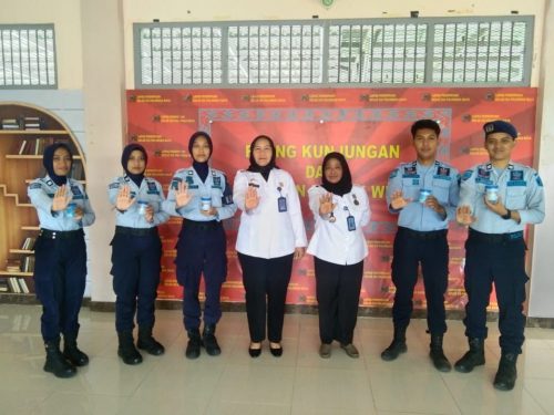 Pegawai Lapas Perempuan Palangka Raya Mendadak di Test Urine