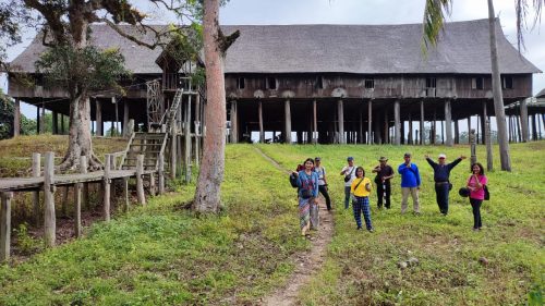 Tim Ahli Cagar Budaya Disbudpar Kalteng Kaji Banding ke Betang Antang Kalang yang Merupakan Cagar Budaya Nasional
