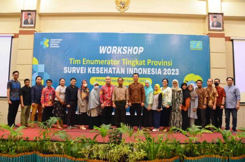 Kadinkes Suyuti Syamsul Buka Workshop Tim Enumurator Survey Kesehatan Indonesia Tingkat Provinsi Kalimantan Tengah Tahun 2023