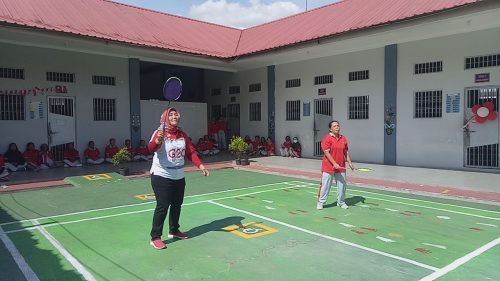 Ciptakan Kebersamaan Dalam Semarak Hari Kemenkumham RI-78, Lapas Perempuan Palangka Raya Gelar Porseni