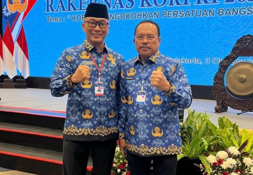 Sekda Prov. Kalteng H. Nuryakin Hadiri Rakernas Korpri Tahun 2023 di Jakarta