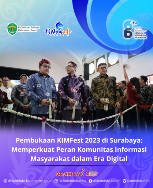 Dirjen Informasi dan Komunikasi Publik Kominfo Usman Kansong Buka KIMFest Tahun 2023