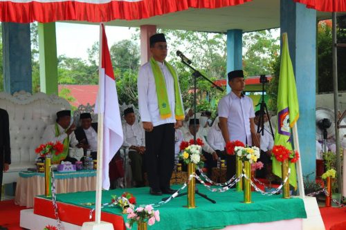 Pj. Bupati Murung Raya Hermon Pimpin Apel Hari Santri Nasional Tahun  2023