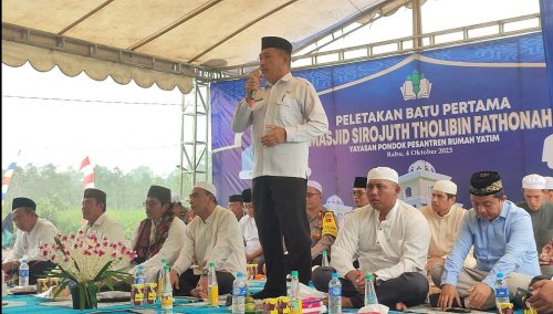 Kunanto Harapkan Pemda dan Dewan Hadir Dalam Membantu Pembangunan Pondok Pesantren Rumah Yatim