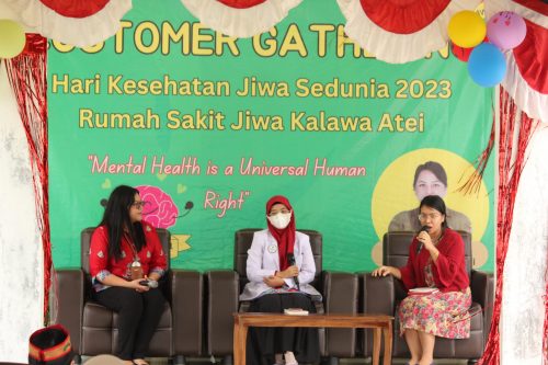 Puncak Peringatan HKJS, RSJ Kalawa Atei Gelar Talkshow