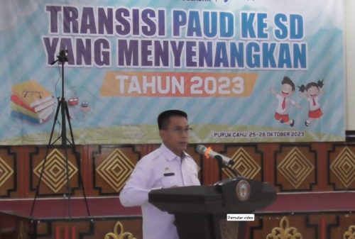 Pemkab Murung Raya Gelar Sosialisasi Transisi PAUD ke Seklah dasar yang Menyenangkan