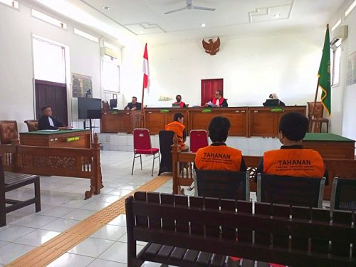 Tiga Terdakwa Pembunuhan Lodoy Tamus Dituntut Kurungan Seumur Hidup
