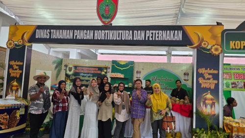 Dinas  TPHP Prov. Kalteng Gelar  Pasar Tani pada Ramadhan Festival 1445 H