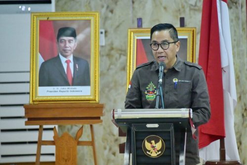 Kepala Bappedalitbang Prov. Kalteng Buka Kegiatan Penyusunan Anggaran Responsif Gender T.A 2024