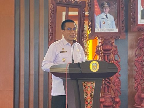 Pj. Bupati Murung Raya Hermon Buka FGD Terkait Jaminan Sosial Ketenagakerjaan  