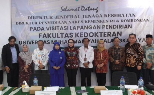Dirjen Tenaga Kesehatan Siap Dorong UMP Palangka Raya Dirikan Fakultas Kedokteran