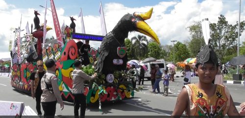 Disperkimtan Prov. Kalteng Turut meriahkan Karnaval FBIM Tahun 2024