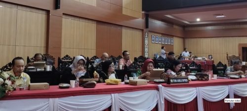 Waket II DPRD Kota Palangka Raya Pimpin Rapur ke-2 Masa Persidangan III Tahun Sidang 2023/2024