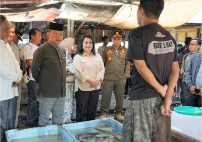 Mengantisipasi Terjadinya Lonjakan Harga Jelang Idul Adha 1445 H, Pj. Bupati Barsel dan jajaran Laksanakan Sidak Ke Sejumlah Pasar Tradisional