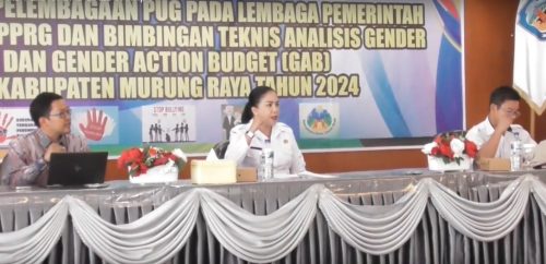 DP3A Dalduk Kabupaten Murung Raya Gelar Advokasi Pelembagaan Gender