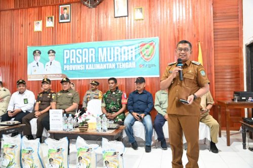 Wagub Kalteng Harapkan Pasar Murah Bersubsidi Dapat Menekan Inflasi