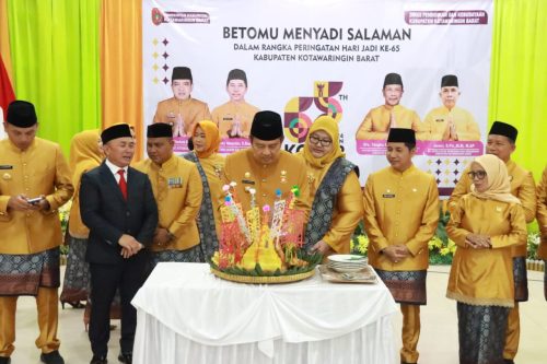 Gubernur H. Sugianto Sabran Harapkan Kabupaten Kobar Dapat Menjadi Kabupaten Berkah, Maju dan Bermartabat