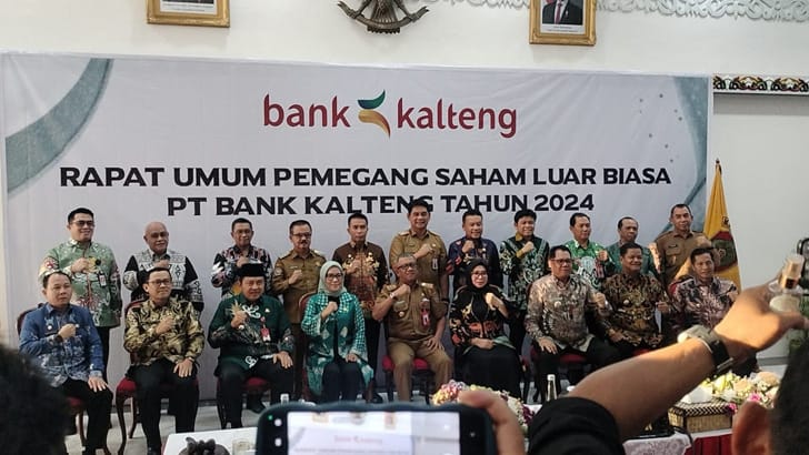 Hermon Apresiasi Kinerja Bank Kalteng di RUPS-LB