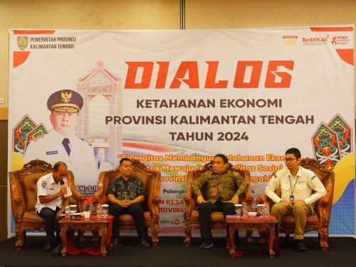 Dialog Ketahanan Ekonomi Provinsi Kalimantan Tengah 2024: Sinergitas Membangun Stabilitas Sosial