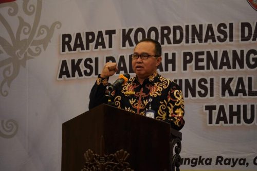 Pemerintah Provinsi Kalimantan Tengah Gelar Rakor dan Evaluasi RAD Penanganan Konflik Sosial