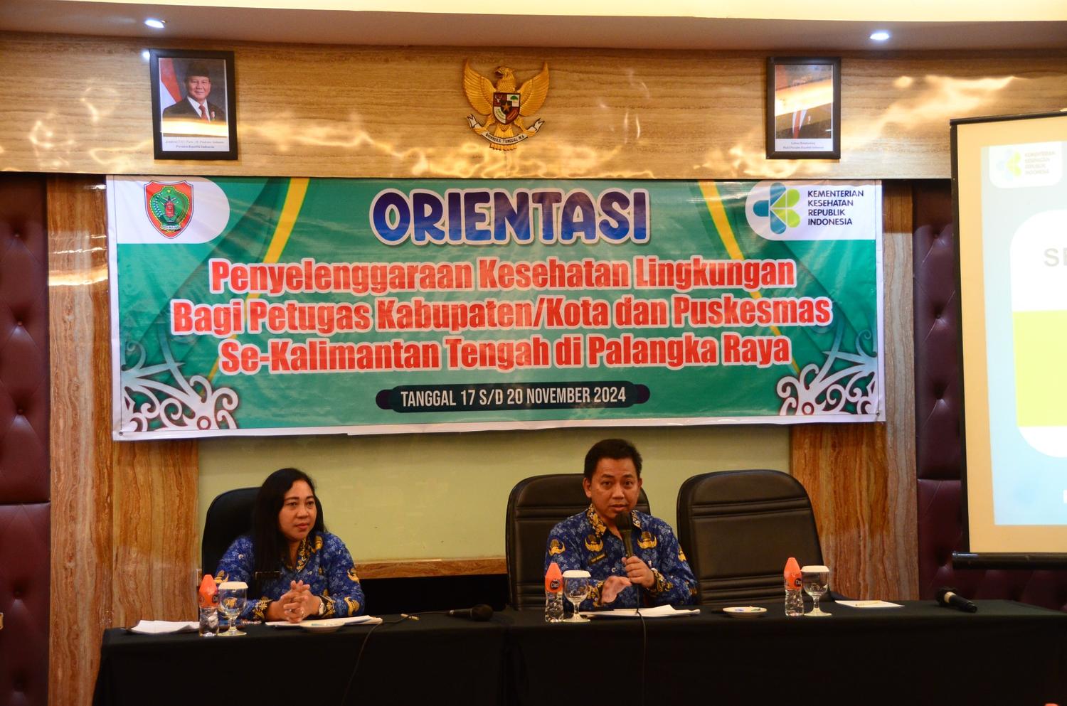 Dinkes Kalteng Gelar Orientasi bagi Petugas Kesehatan Lingkungan untuk Meningkatkan Derajat Kesehatan Masyarakat