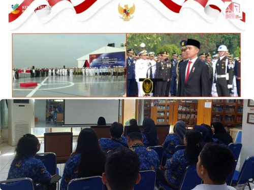 Dinas Perpustakaan dan Arsip Provinsi Kalimantan Tengah Ikuti Upacara Ziarah Nasional Hari Pahlawan Secara Daring