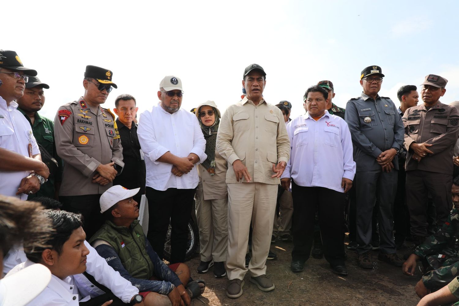 Menteri Pertanian RI Tinjau Progres Cetak Sawah di Kabupaten Kapuas, Kalimantan Tengah