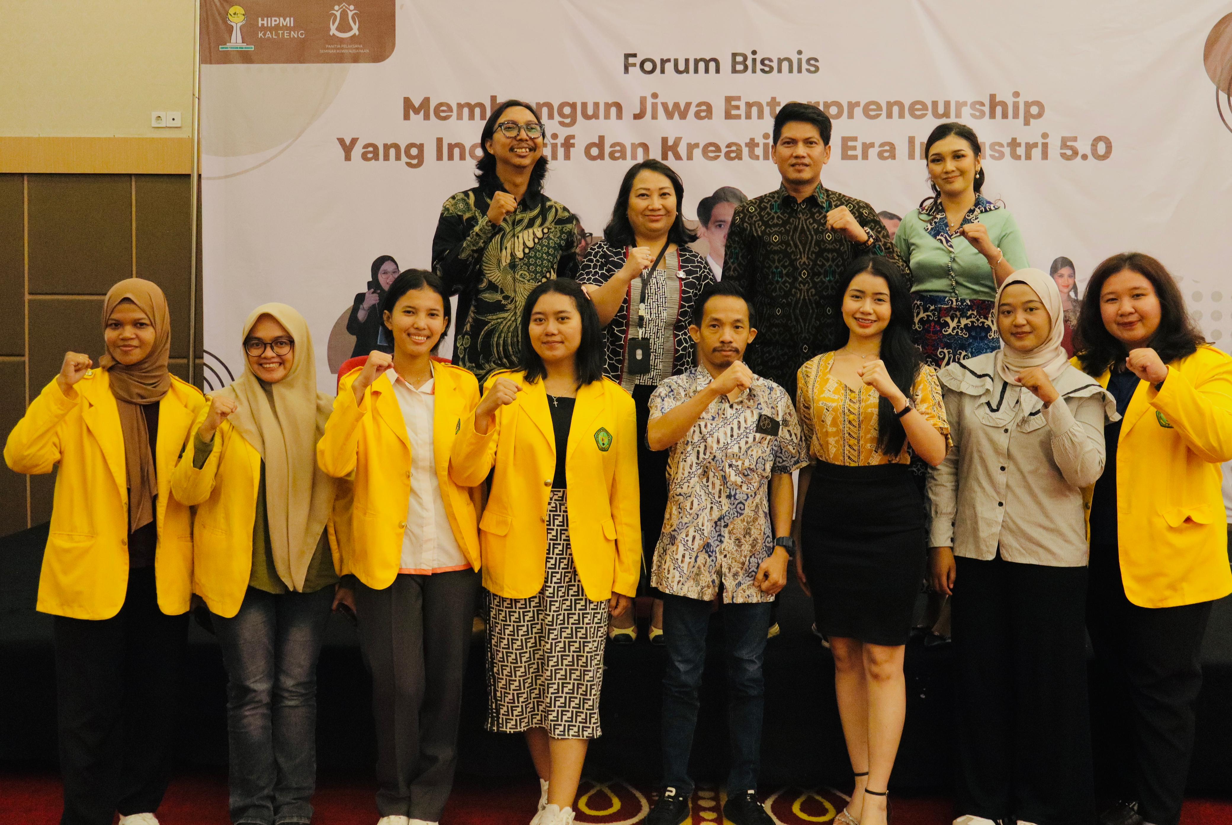 HIPMI Kalteng Gelar Forum Bisnis bertemakan Membangun Jiwa Enterpreneurship yang Inovatif dan Kreatif di Era Industri 5.0