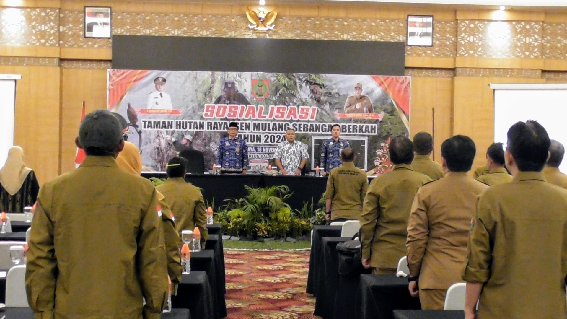 Dishut Kalteng Gelar Sosialisasi Pengelolaan Tahura Isen Mulang Sebangau Berkah