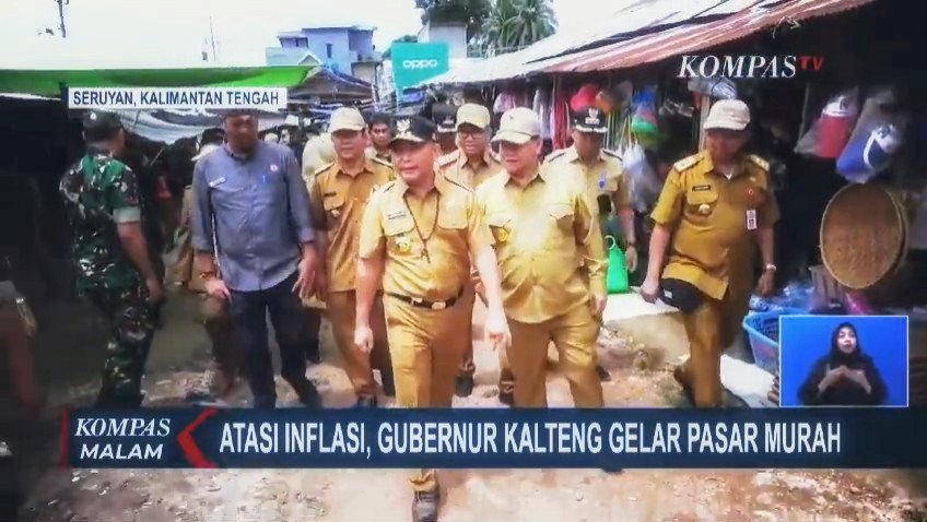 Kalteng Sukses Turunkan Inflasi Berkat Program Pasar Murah dan Intervensi Pemerintah