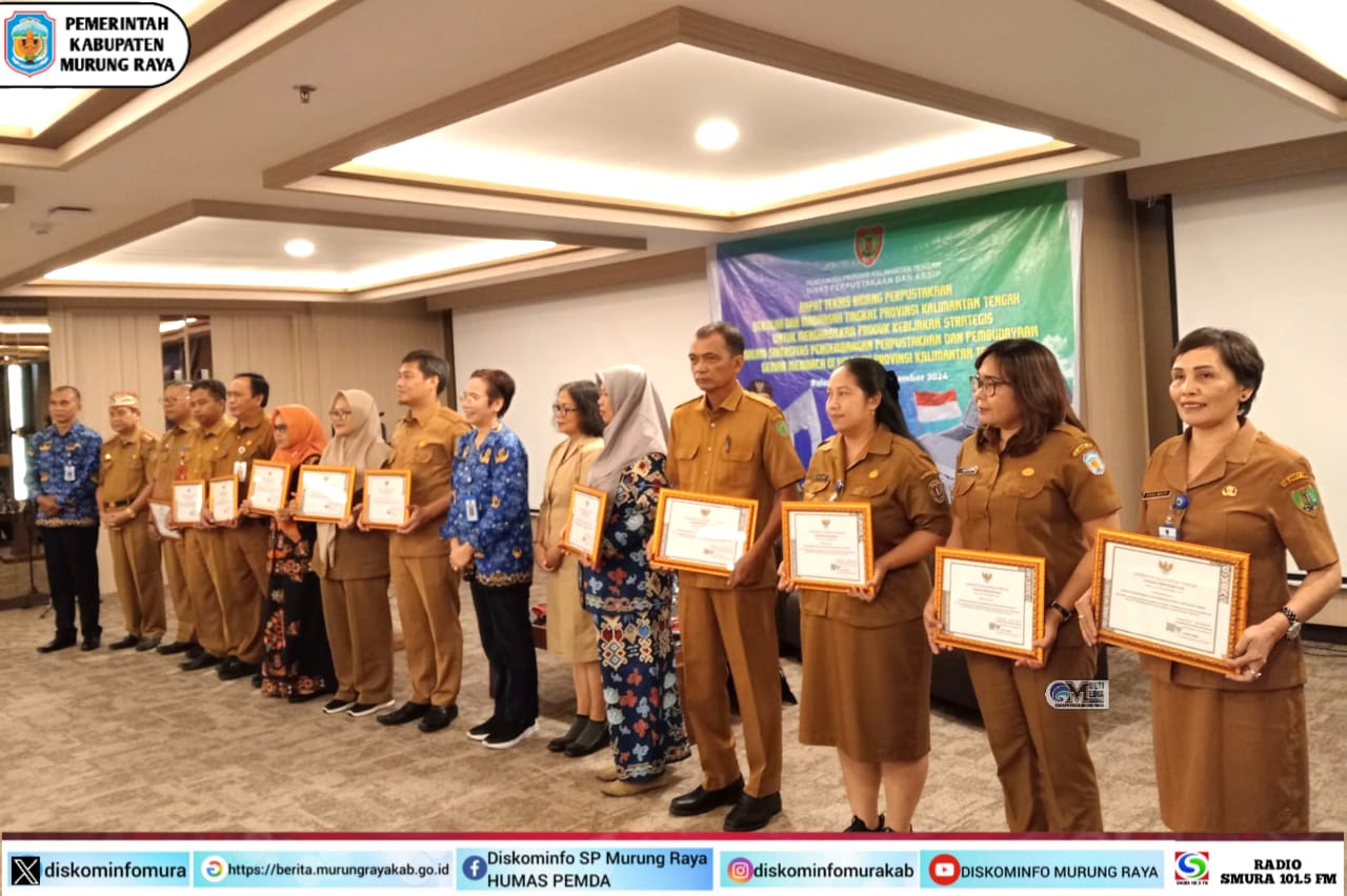DPK Murung Raya Torehkan Prestasi Literasi Tingkat Provinsi