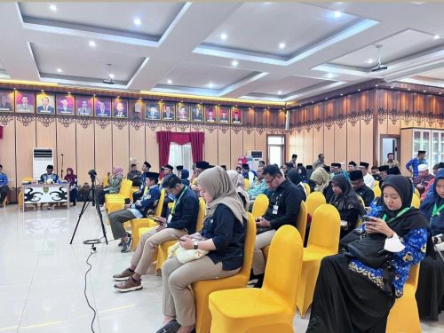 40 Kafilah Putra Putri Ikuti Lomba Melantunkan Keindahan Seni Baca Tartil Qur’an MTQ KORPRI VII Tingkat Nasional 2024