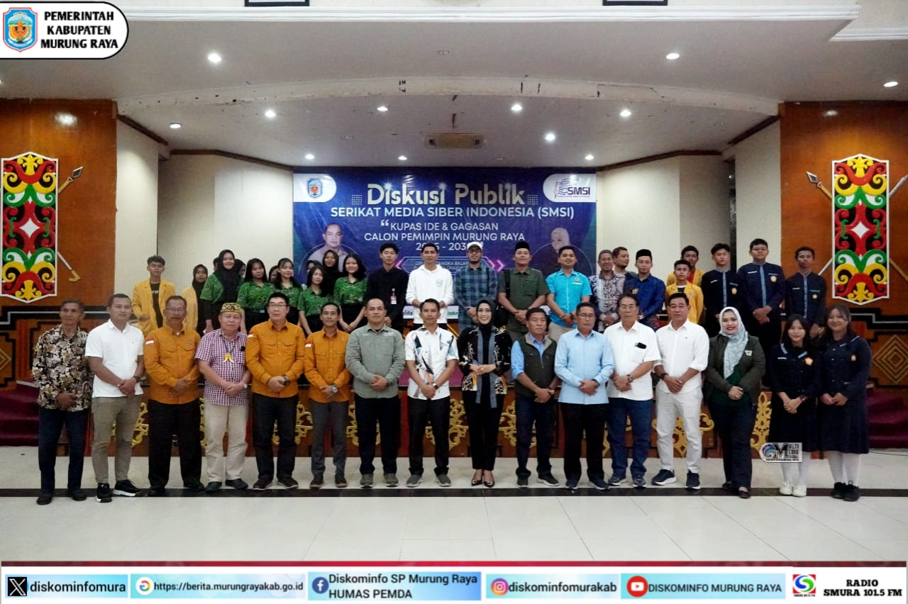 SMSI Murung Raya Gelar Diskusi Publik Calon Pemimpin Mura untuk 2025-2030