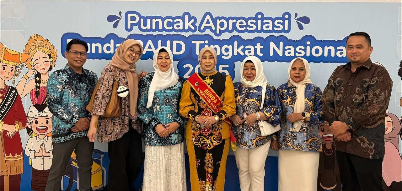 Bunda PAUD Kabupaten Barito Utara Hadiri Puncak Acara Apresiasi Bunda PAUD Tingkat Nasional Tahun 2025