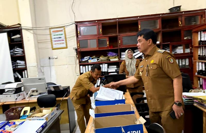 Bupati Shalahuddin Sidak ke BPKA Barito Utara, Dorong Penguatan Disiplin dan Profesionalisme ASN