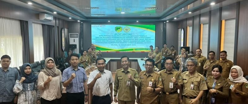 Pemkab Barut Terima Kunjungan Tim BPK Perwakilan Kalteng