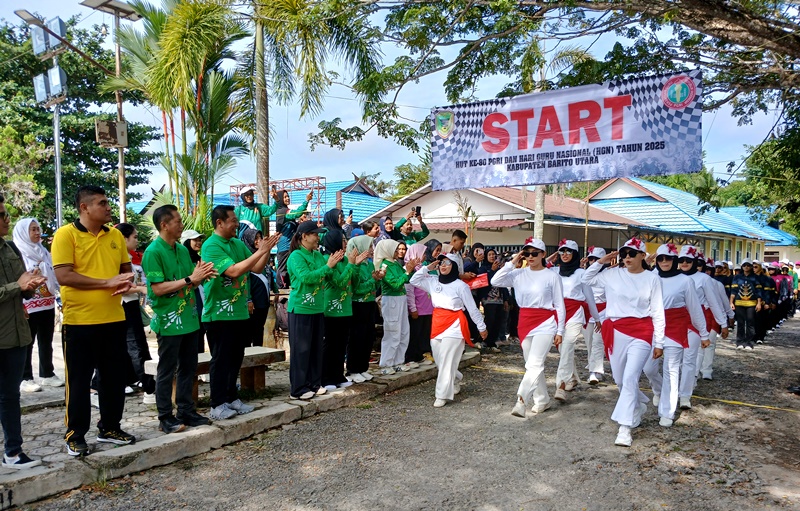 Wakil Bupati Barut Turut Hadiri Peringatan HUT PGRI Dan Hari Guru Nasional Tahun 2025