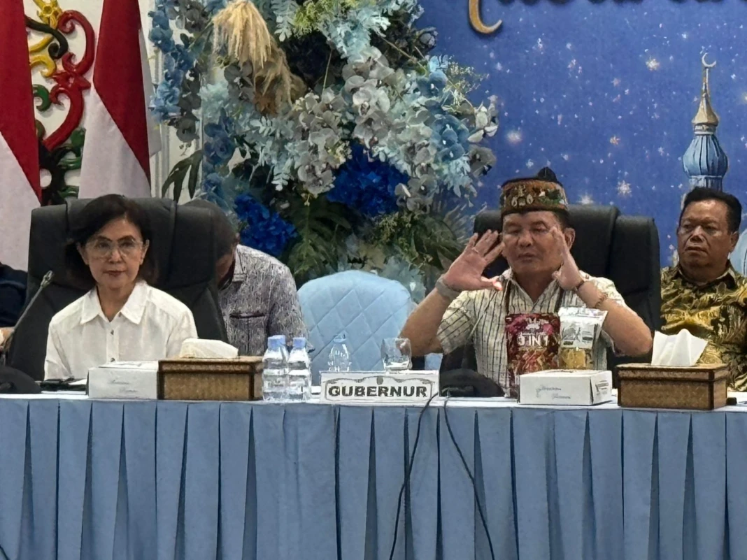 Gubernur Kalteng, H. Agustiar Sabran Dorong Kolaborasi dengan Mahasiswa untuk Pengawasan Pembangunan